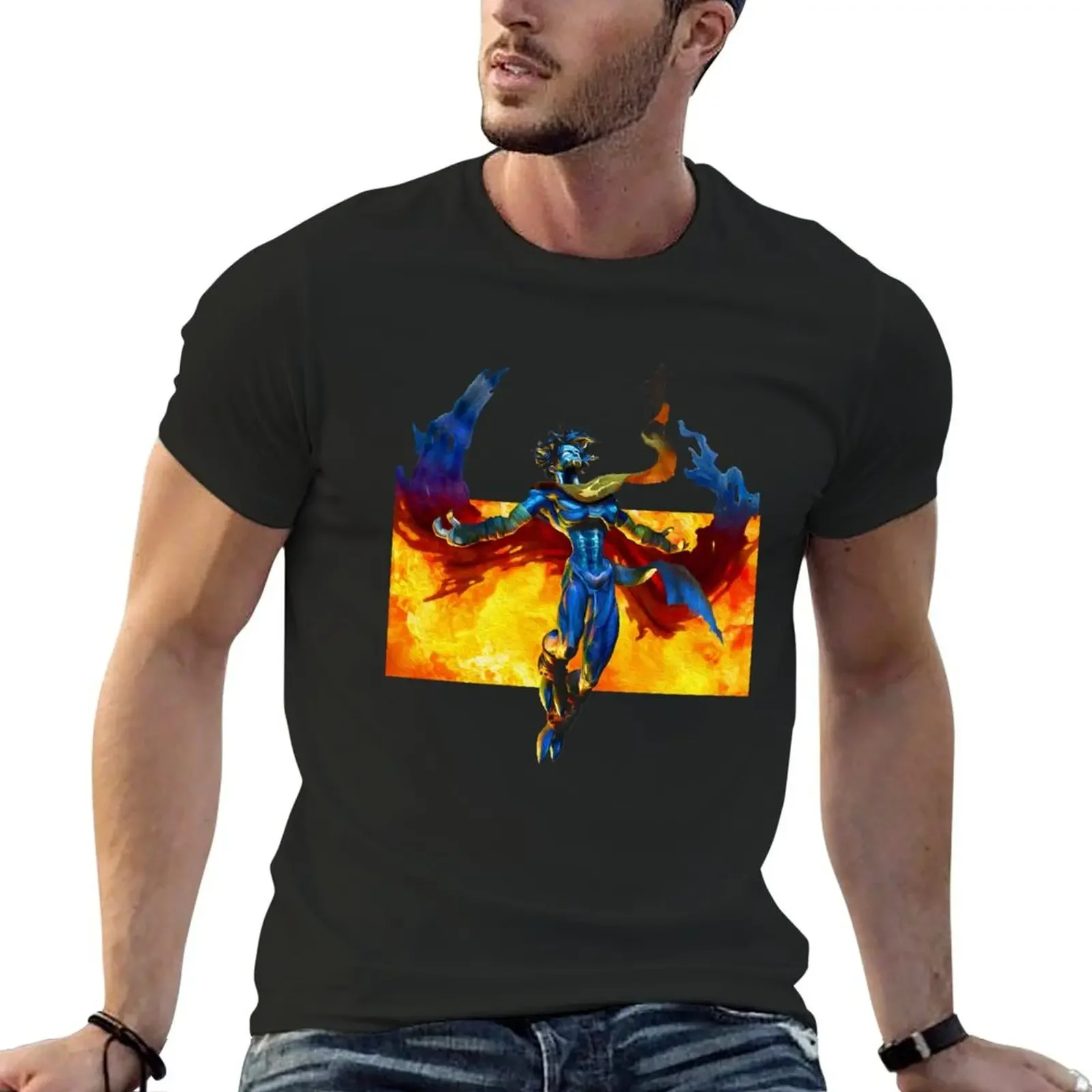 Футболка Legacy of Kain Эстетическая одежда для мальчика с графикой роскошная мужская