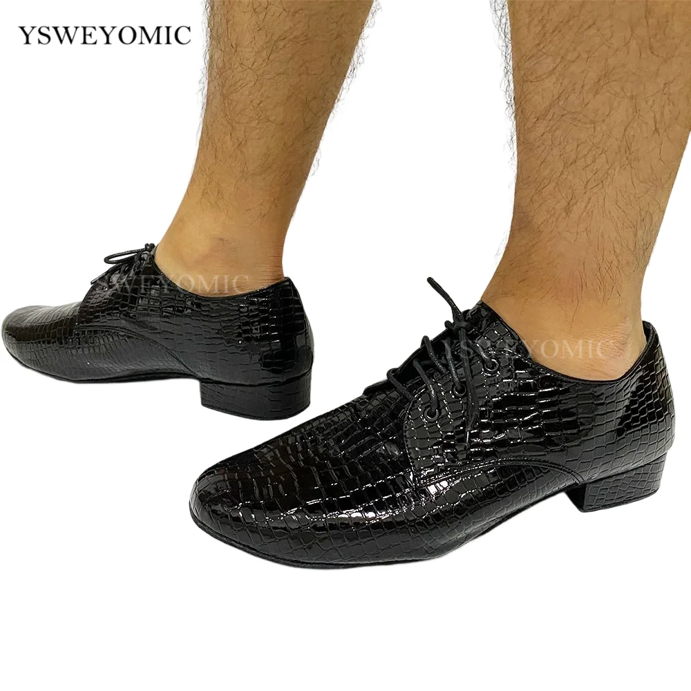 Men Ballroom Latin Dance Shoes Jazz Shoes Sneakers for Men Low Heel Professional And Practice Dancing Shoes Large Size 38-50