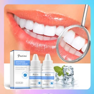 Сыворотка для отбеливания зубов, порошок для гигиены полости рта, чистящая эссенция, удаляет пятна от зубного налета, осветляет зубной инструмент для отбеливания зубов, зубная паста