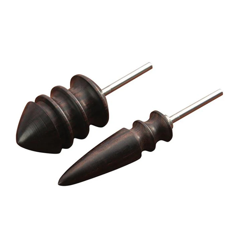 

Leather Edge Polishing Slicker Flat/Pointed Head Sandalwood Leathers DIY Tool