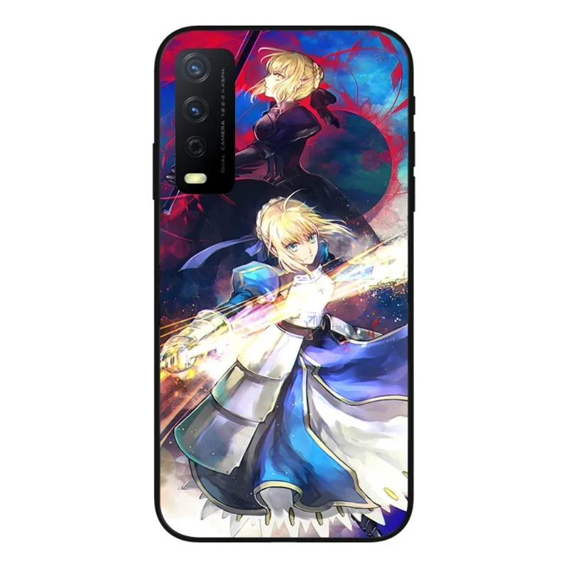 Чехол для телефона из серии Fate Girl чехол аниме VIVO Y95 Y93 Y31 Y20 V19 V17 V15 Pro X60 NEX - купить по