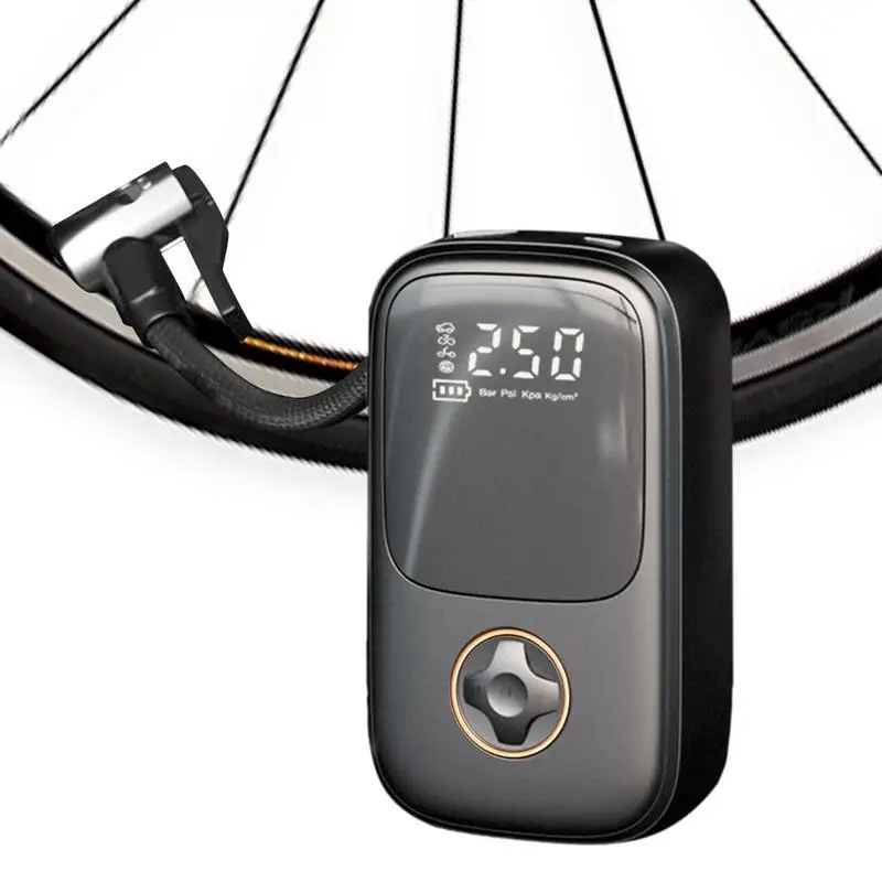 Usb Power Output Tire Pressure Detection Smart Car Bicycle Motorcycle Pump