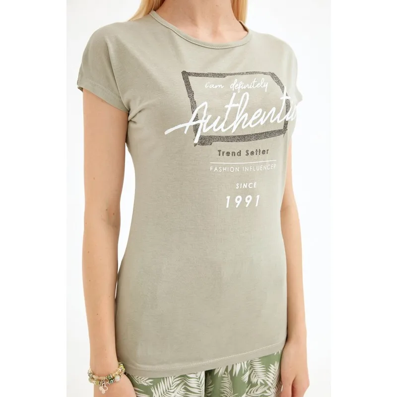

Lettering Printed Tshirt T Shirt Y2K Top Nostalgic Summer Women T-Shirt Anime Bluz
