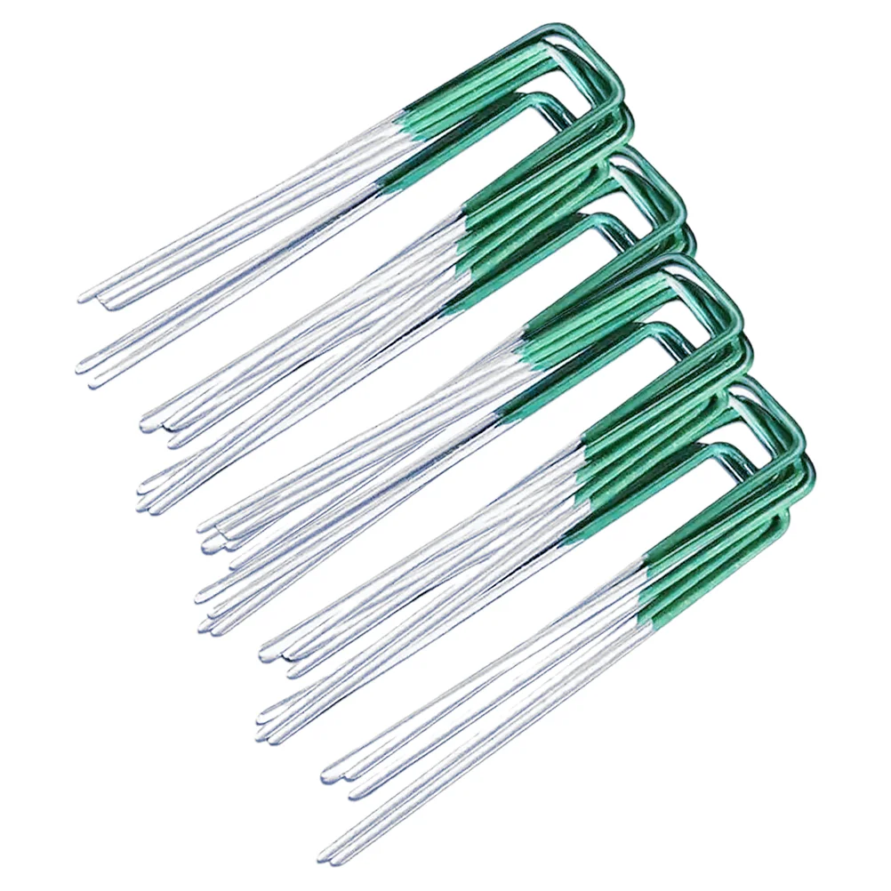 50 шт. гвозди для газона садовые колья оцинкованная проволока пейзажные колышки