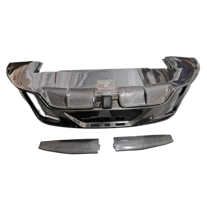 

Carbon Fiber MSY Style Rear Diffuser For Porsche Taycan Rear Diffuser Bumper Lip