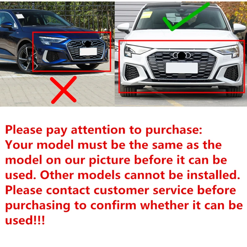 Для Audi A3 A3L седан хэтчбек 2021 22 2023 Передняя фотосессия выхлопная полоса Крышка