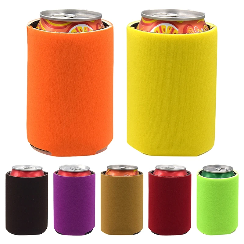 

Beer Can Cooler Sleeves Cans Beer Bottles Insulator Cover Reusable Drink Coke Sleeve Covers For Home Office Bar Birthday Wedding