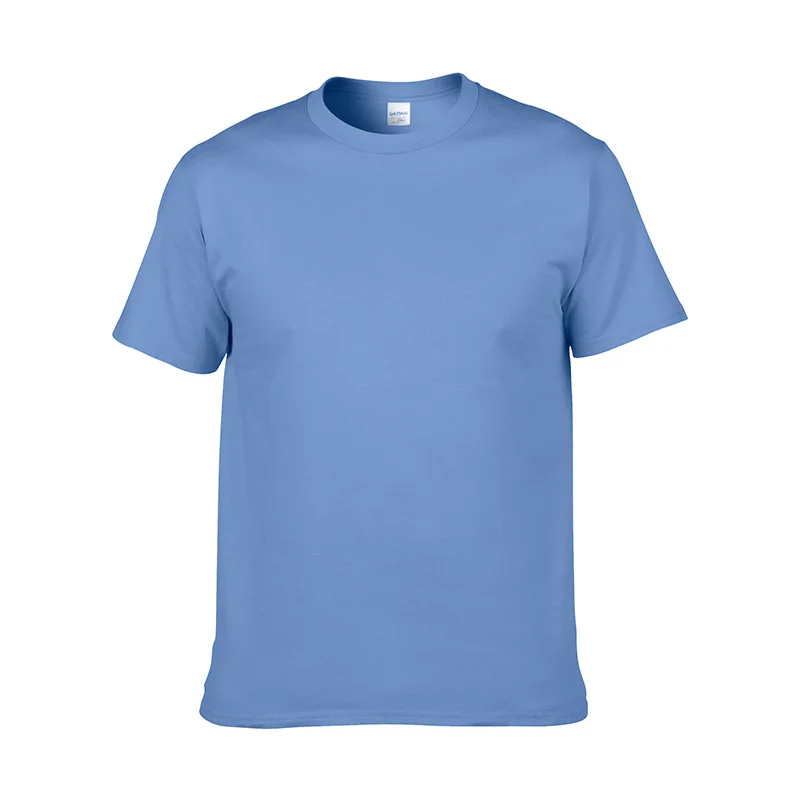 

Pure color blank t-shirts printed cotton t-shirts with short sleeves