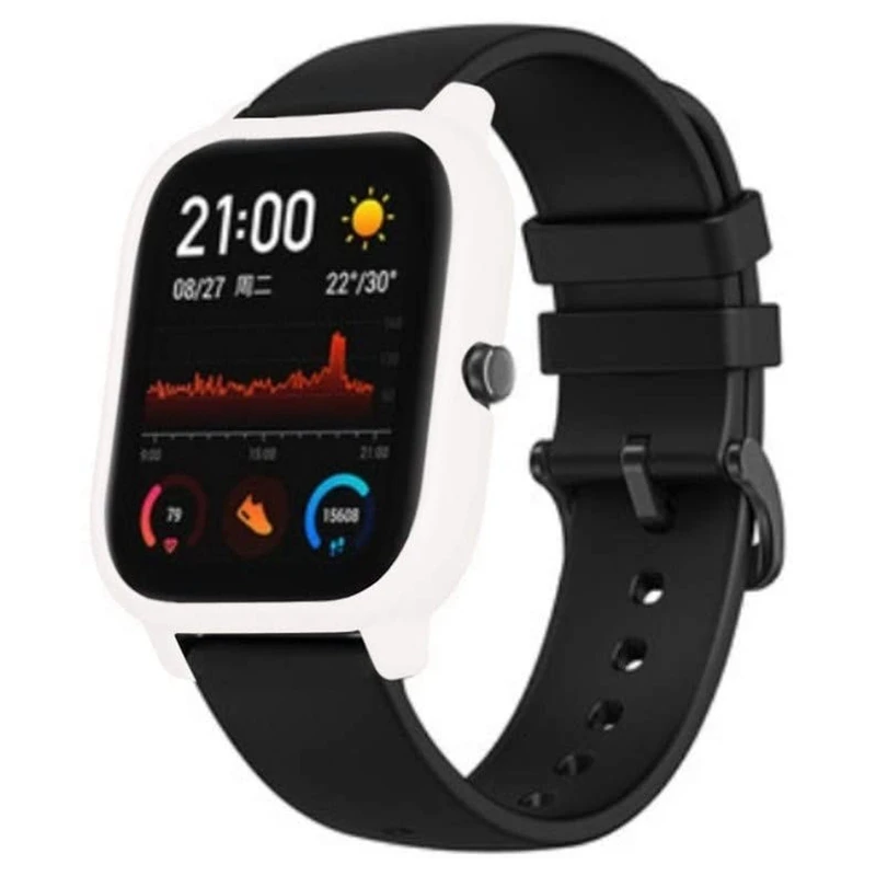 Защитный чехол для смарт-часов Xiaomi Huami Amazfit GTS белый | Электроника