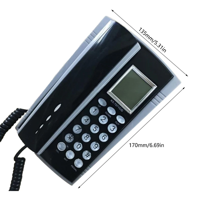 Поддержка стационарных телефонов Настенные и настольные телефоны с ЖК-дисплеем