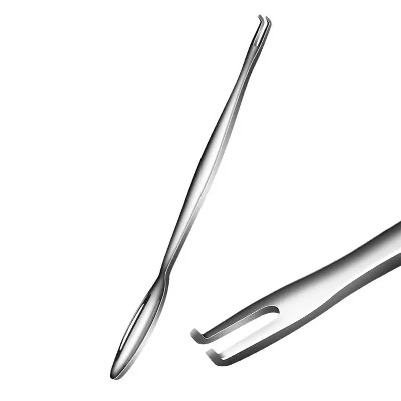 

Seafood Picks Stainless Steel Seafood Forks Portable Crab Forks For Crab Legs Cocktail Salad Fruit Fork For Party Travel