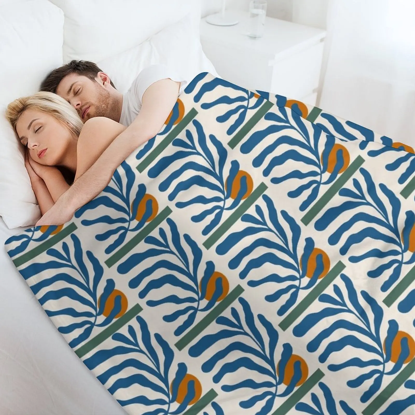 Туалетная бумага для джазовых выставок Matisse с вырезами синее покрывало без