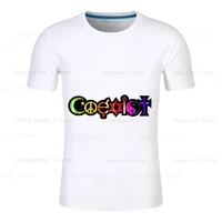 colorful and interesting mens 100 cotton t shirt cool short sleeves high quality top customizable pattern b 082