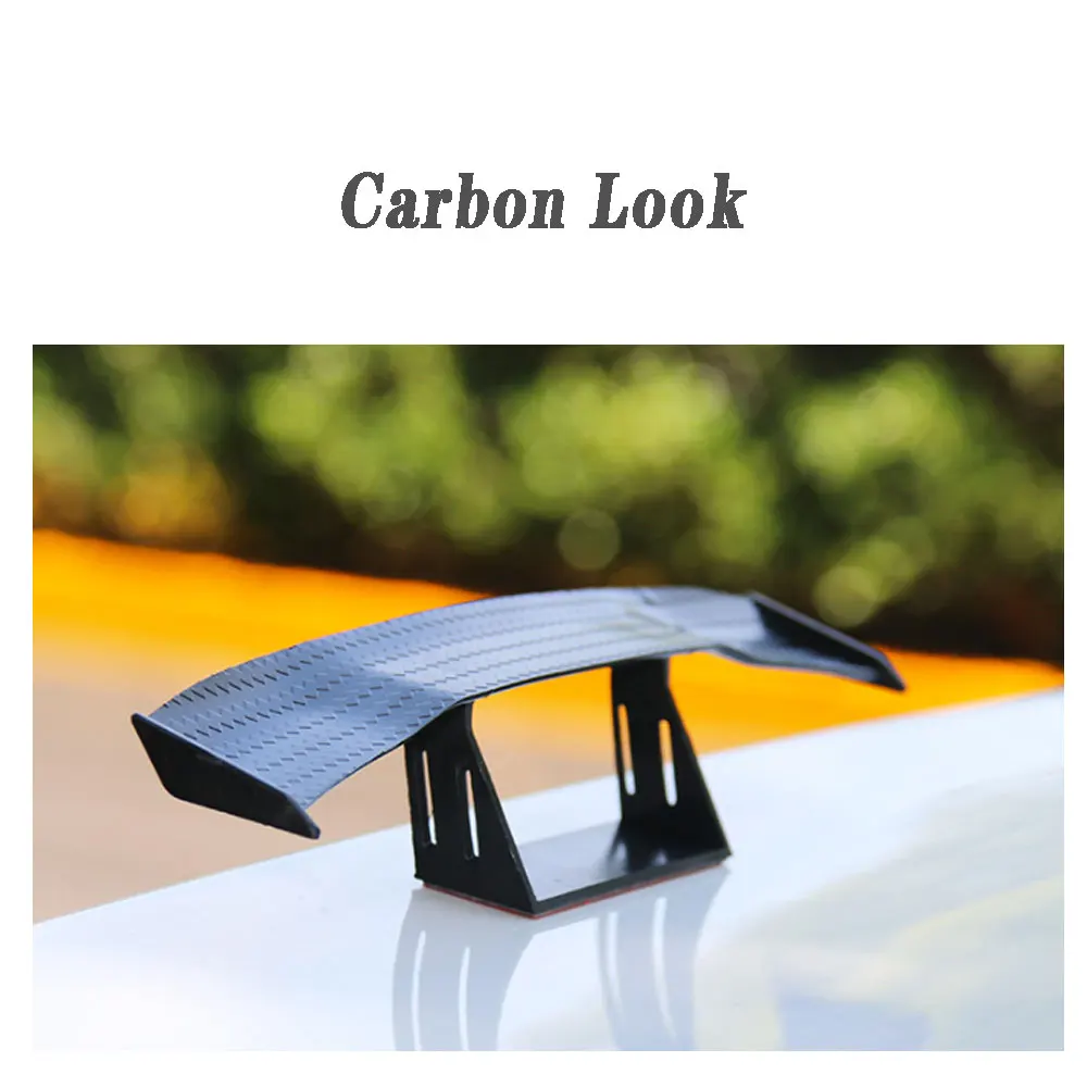 GT стиль карбоновый вид автомобильный задний спойлер мини крылья украшения черный синий красный белый серый Winglet автоаксессуары виктор николаевич михеев петербургские крылья америки