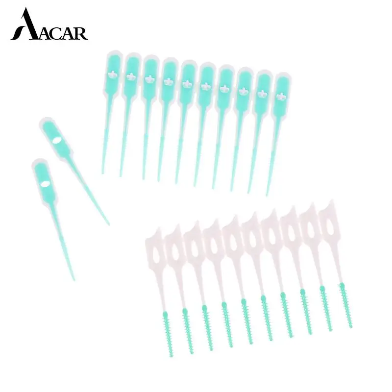 

20/60Pcs Interdental Brush Tooth Floss Teeth Stick Tooth Cleaning Tool Toothpick Dental Oral Care Tool Dental Cleaning
