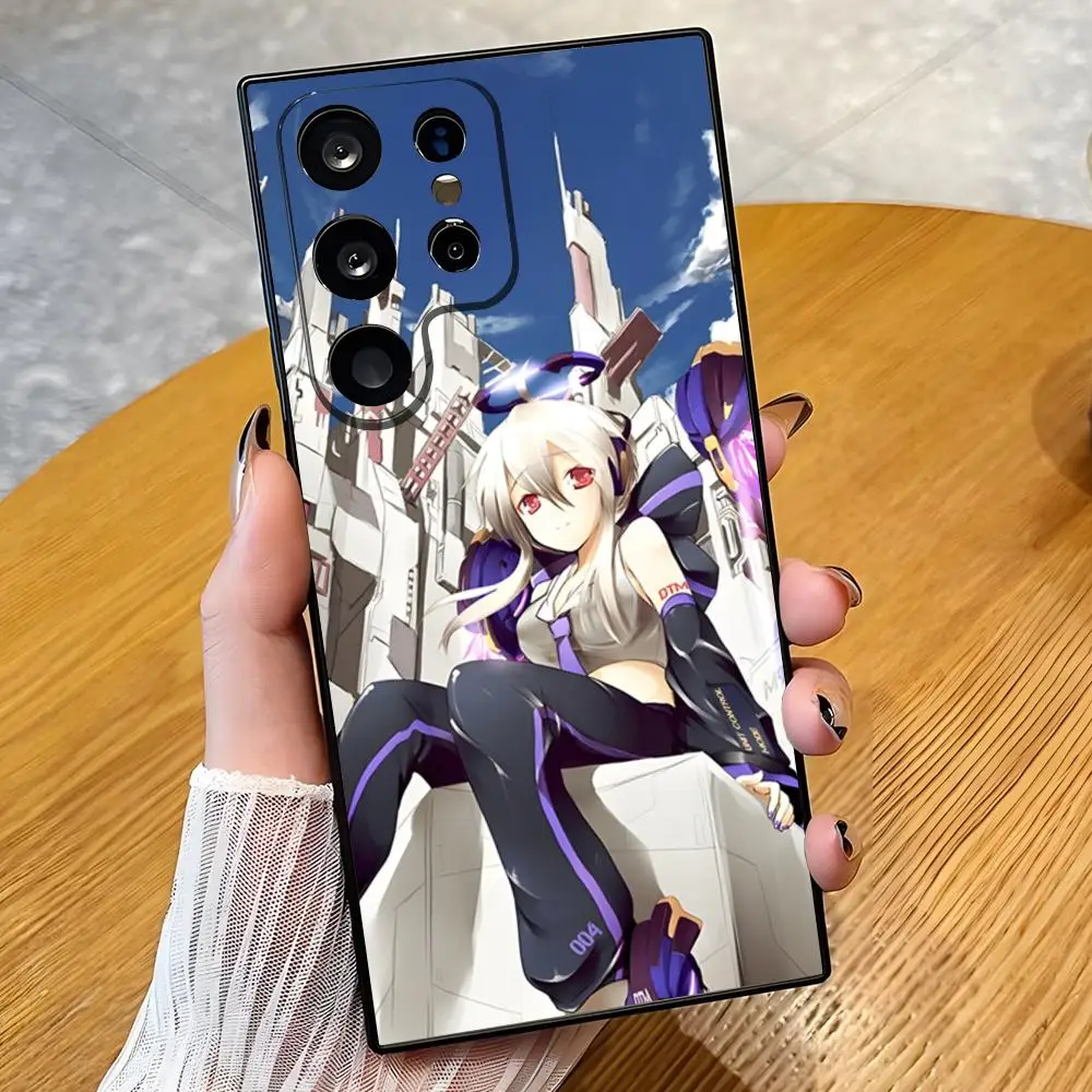 Фото Чехол для телефона Y-Yowane Haku для Samsung S26 S25 Edge S24 S23 S22 Ultra Plus Fe A57 A37 A17 A56 5G, силиконовый чехол. №3