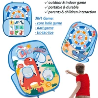 3in1 bean bags throw target toy funny ocean dinosaur animal portable shooting ball sport game indoor outdoor best gift for kids