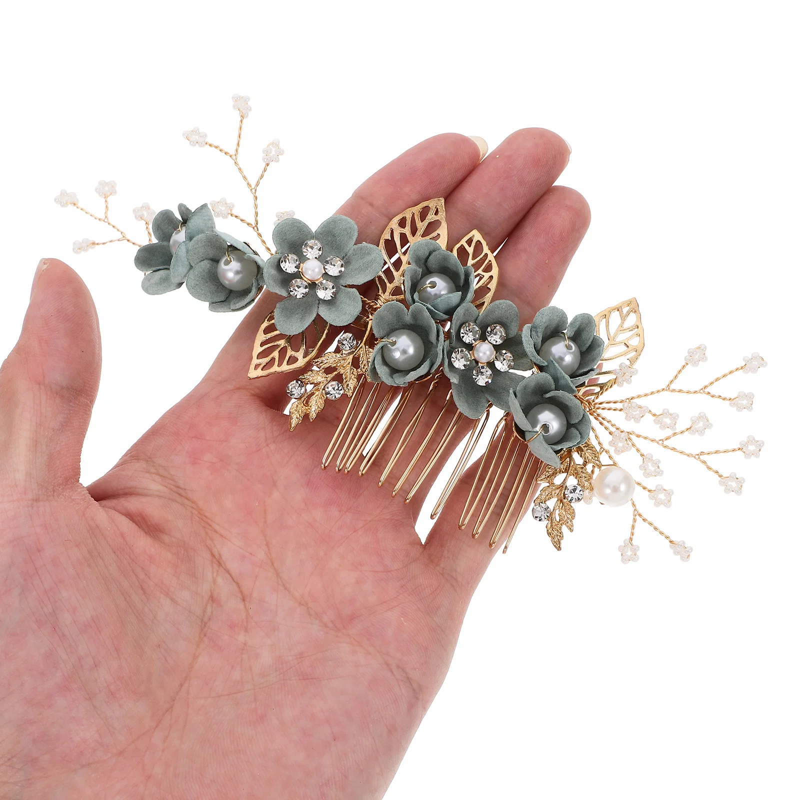 4 шт. брошь с жасмином детские аксессуары ретро-декор головной убор со стразами