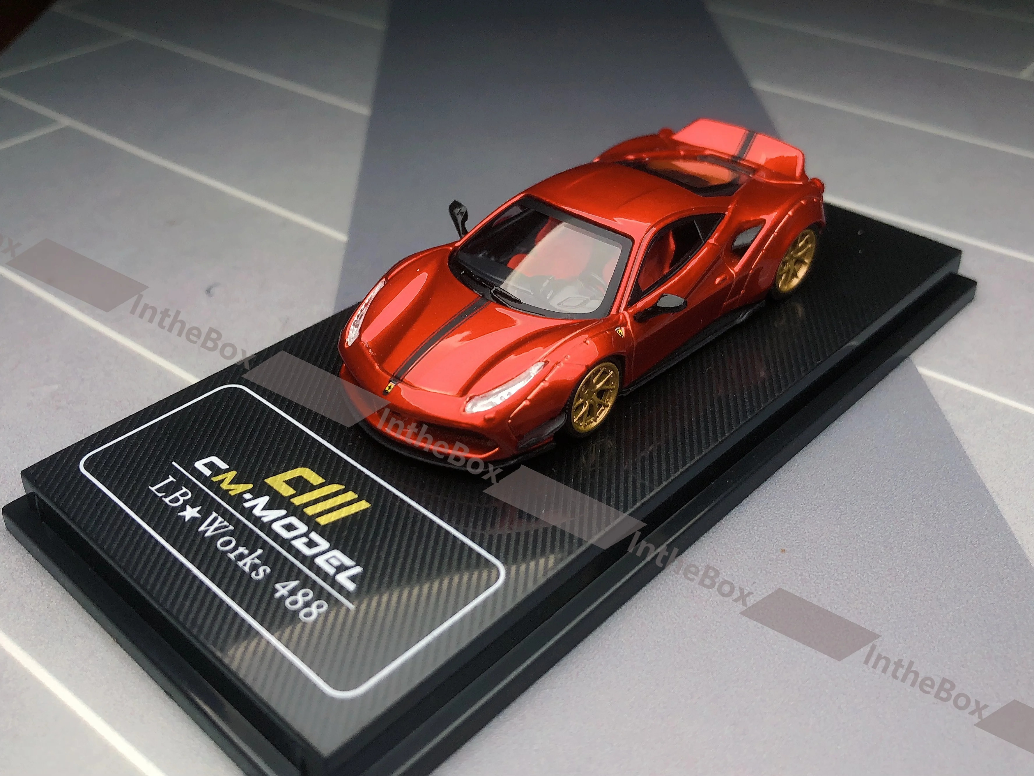 Коллекция автомобилей из литых под давлением CM 1/64 LBWK 488 лимитированная коллекция