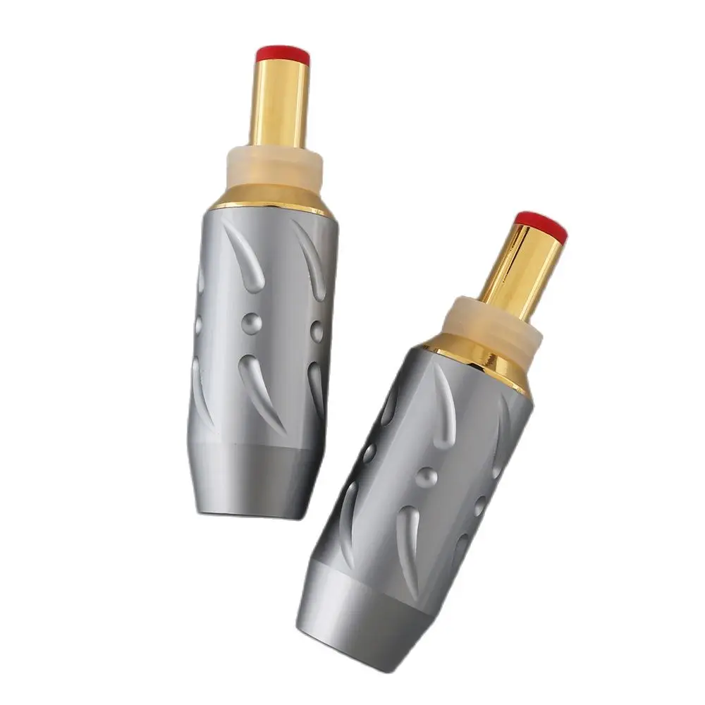 

Viborg High End DC21G DC-2.1G Power Connector Jack DC 5.5 2.1mm DC Power Cable Plugs For Hifi Audio Applications DIY Dia. 8mm