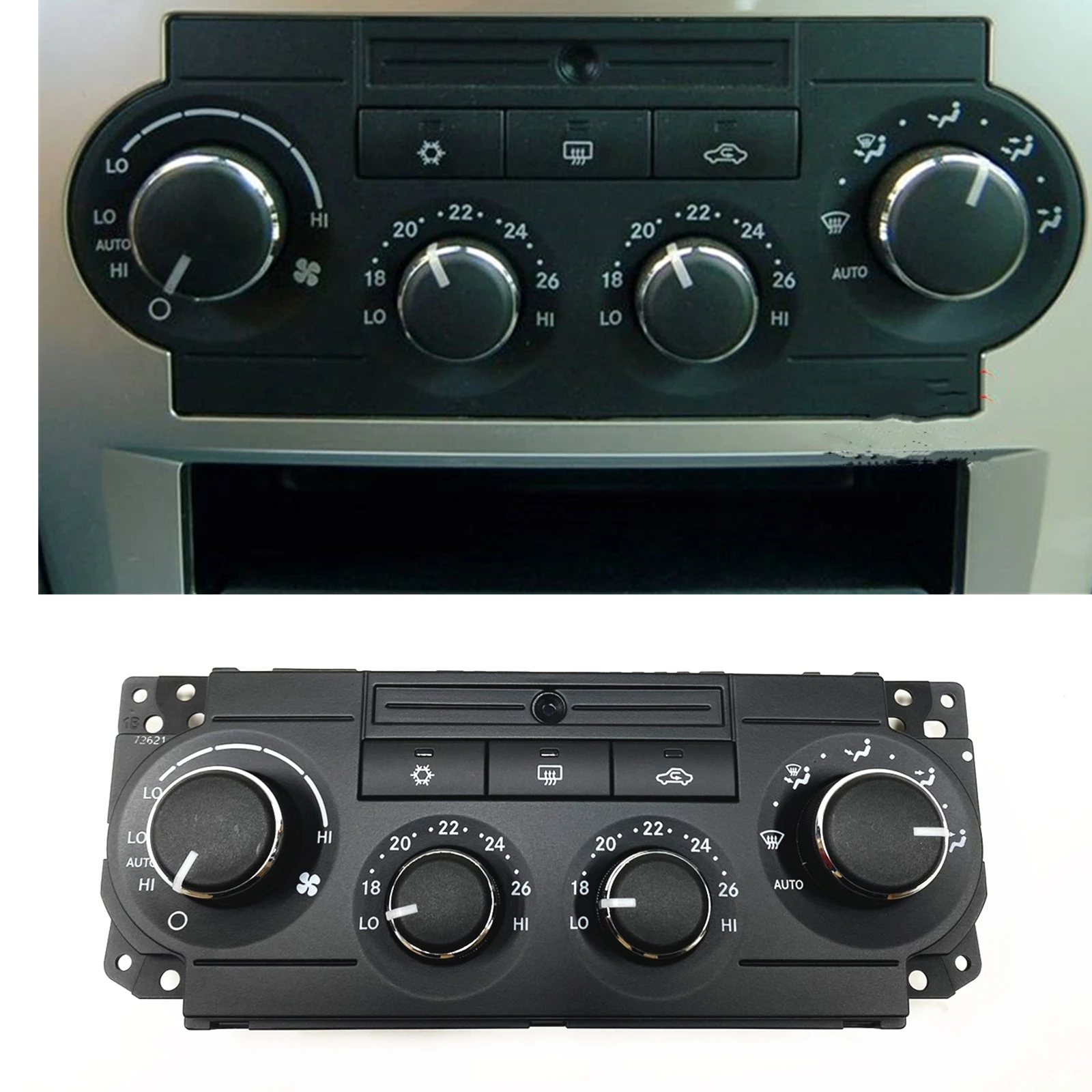 

A/C нагреватель климатическая панель управления переключатель кнопка Крышка для Chrysler 300C 2005-2010