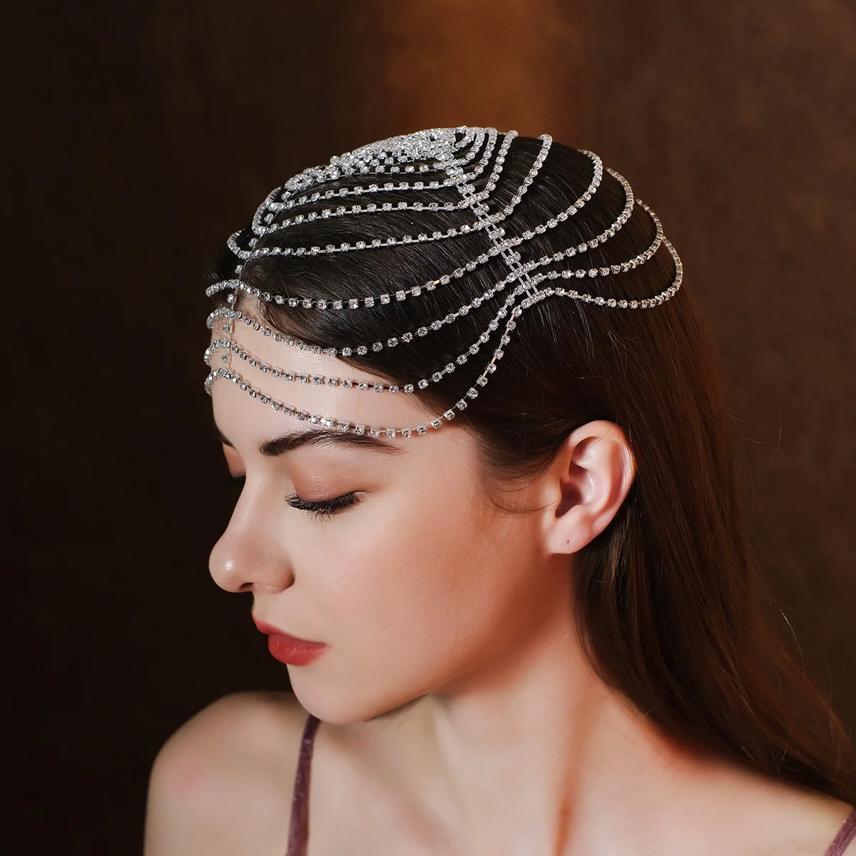 Модная Очаровательная головная повязка на лоб африканские аксессуары для волос