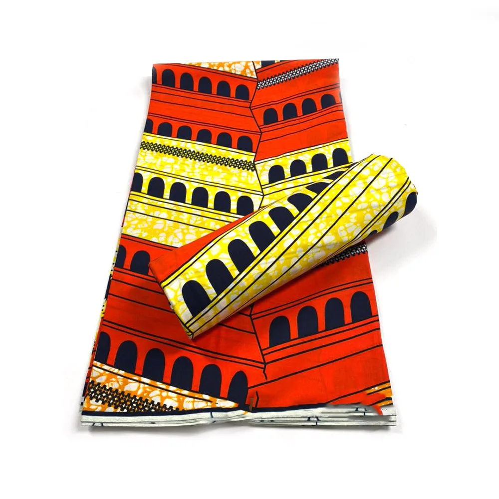 2022 Высококачественная хлопковая восковая ткань африканские принты воск Анкары