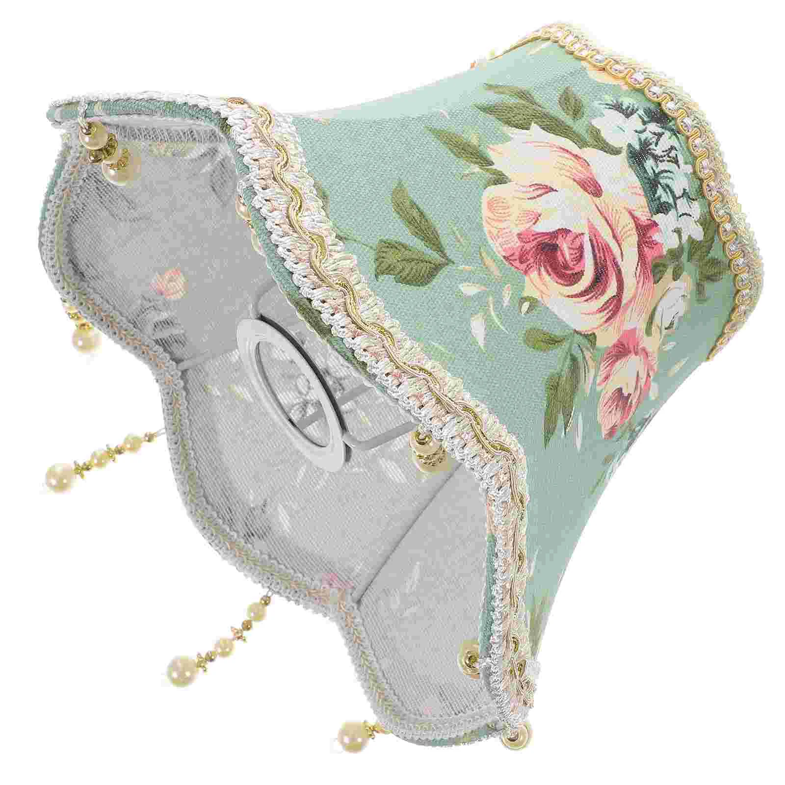 

Color Fabric Lampshade Wall Lampshades Desk Indoor Light Cover Accessory Barrel Cloth Small Dome Fixtures