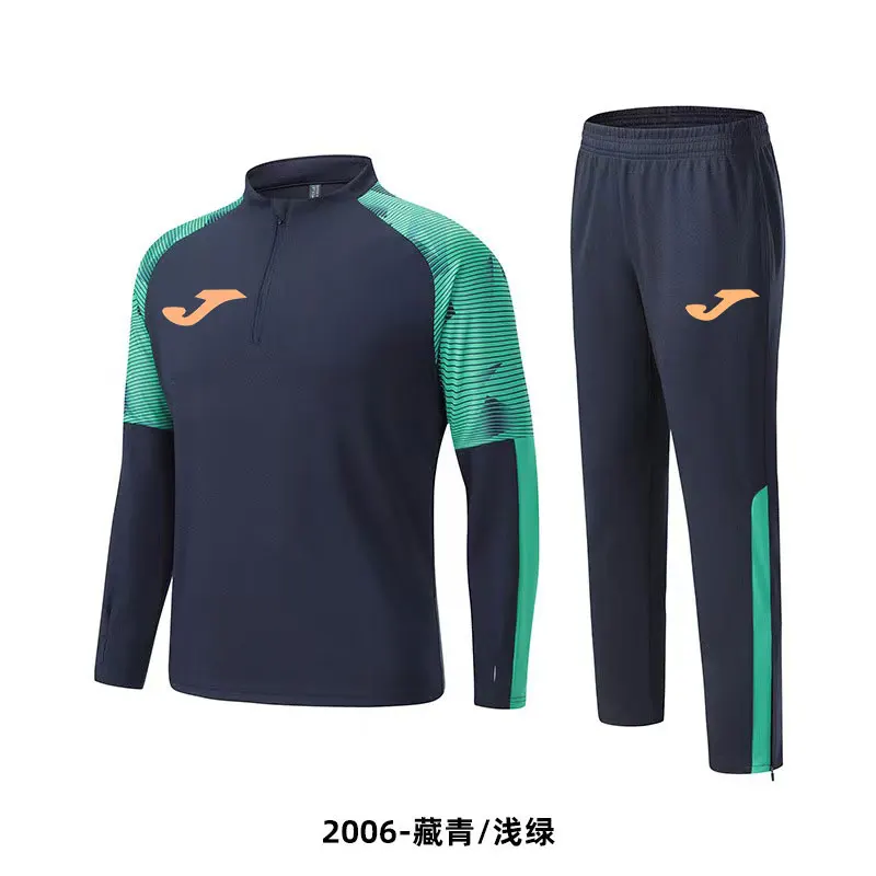Фото Спортивная одежда Joma для мужчин и женщин, тренировочные костюмы с короткой молнией, куртки с длинными рукавами, костюмы для занятий фитнесом на открытом воздухе, модные и стильные. №5