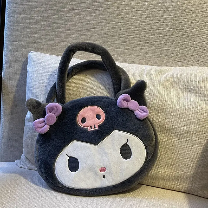 Bags for Women Purses and Handbags Plush Black Clow M Melody Handbag