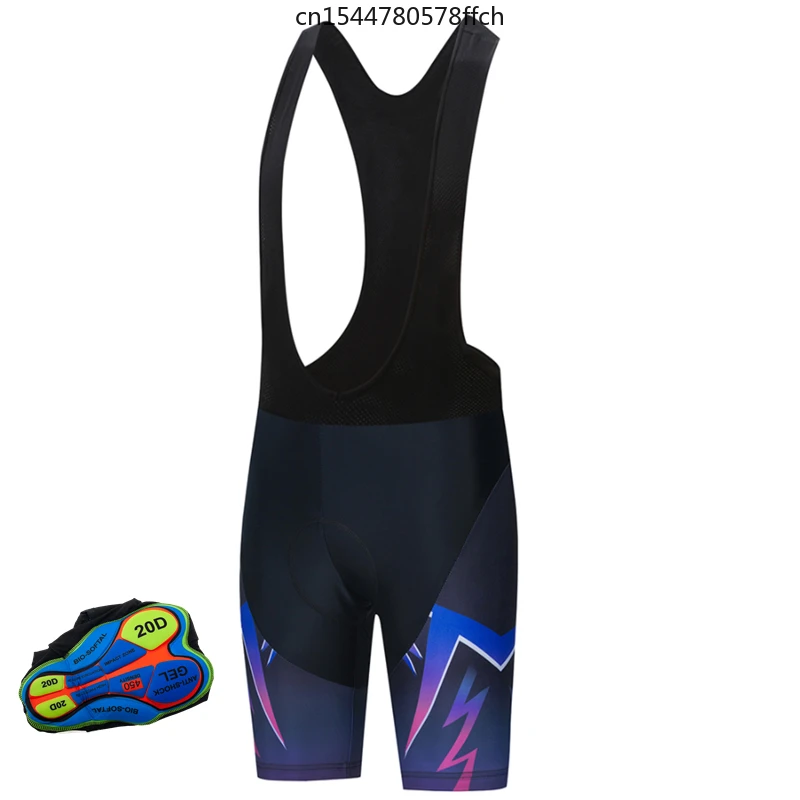 

Men's Professional Bicycle Bib Short The New Off Road Cycling Pants Clothing Gel Pad Quick-Drying Uniform Breathable Bike Wear