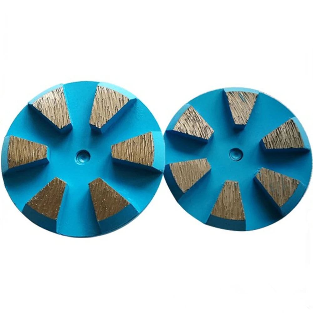 9 шт. алмазные шлифовальные накладки для бетона 3 дюйма 6 сегментов |