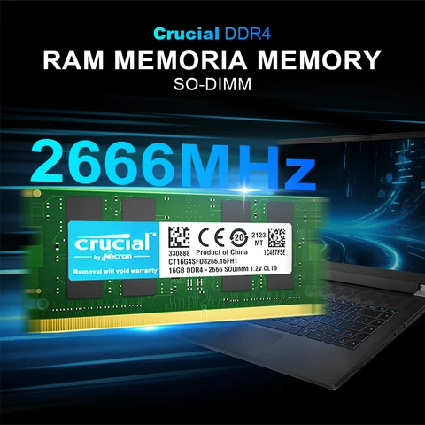 Память для ноутбука Memoria DDR4 8 ГБ/16 ГБ