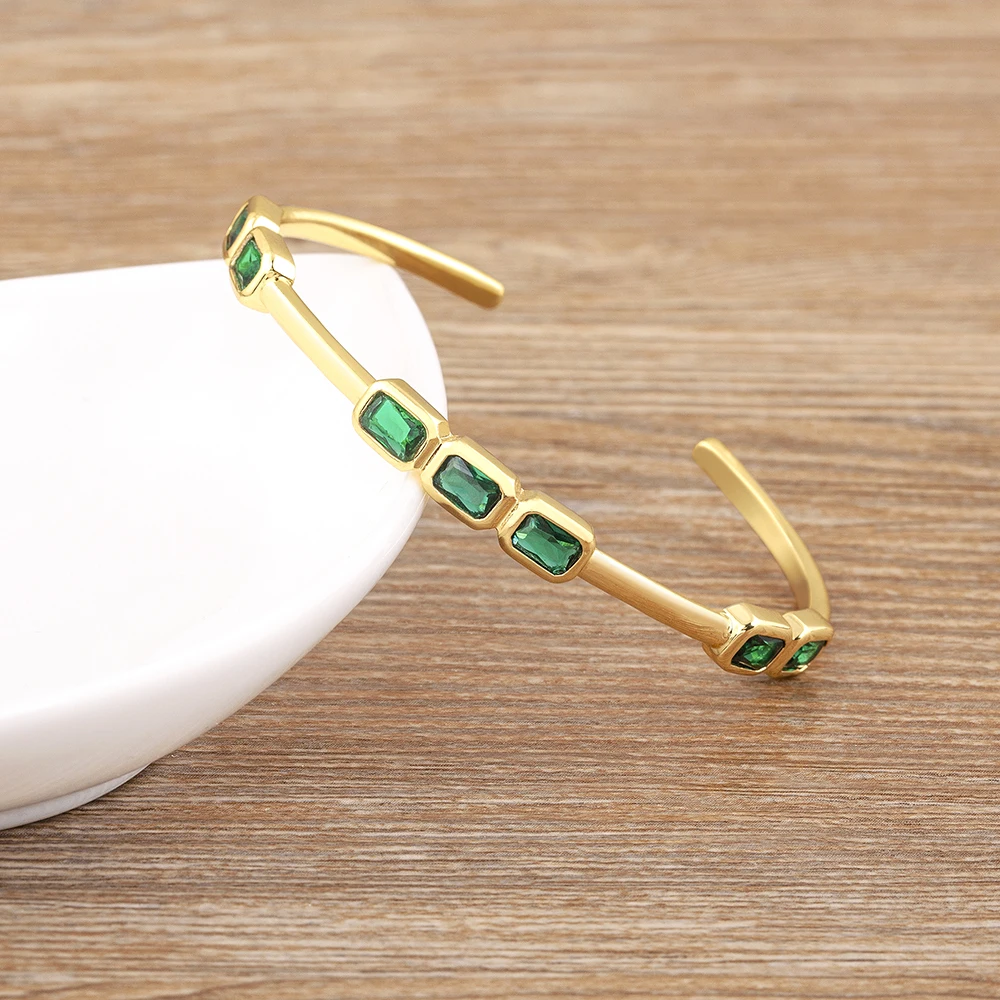 Лидер продаж оригинальный дизайн C-образный кубический цирконий открытый