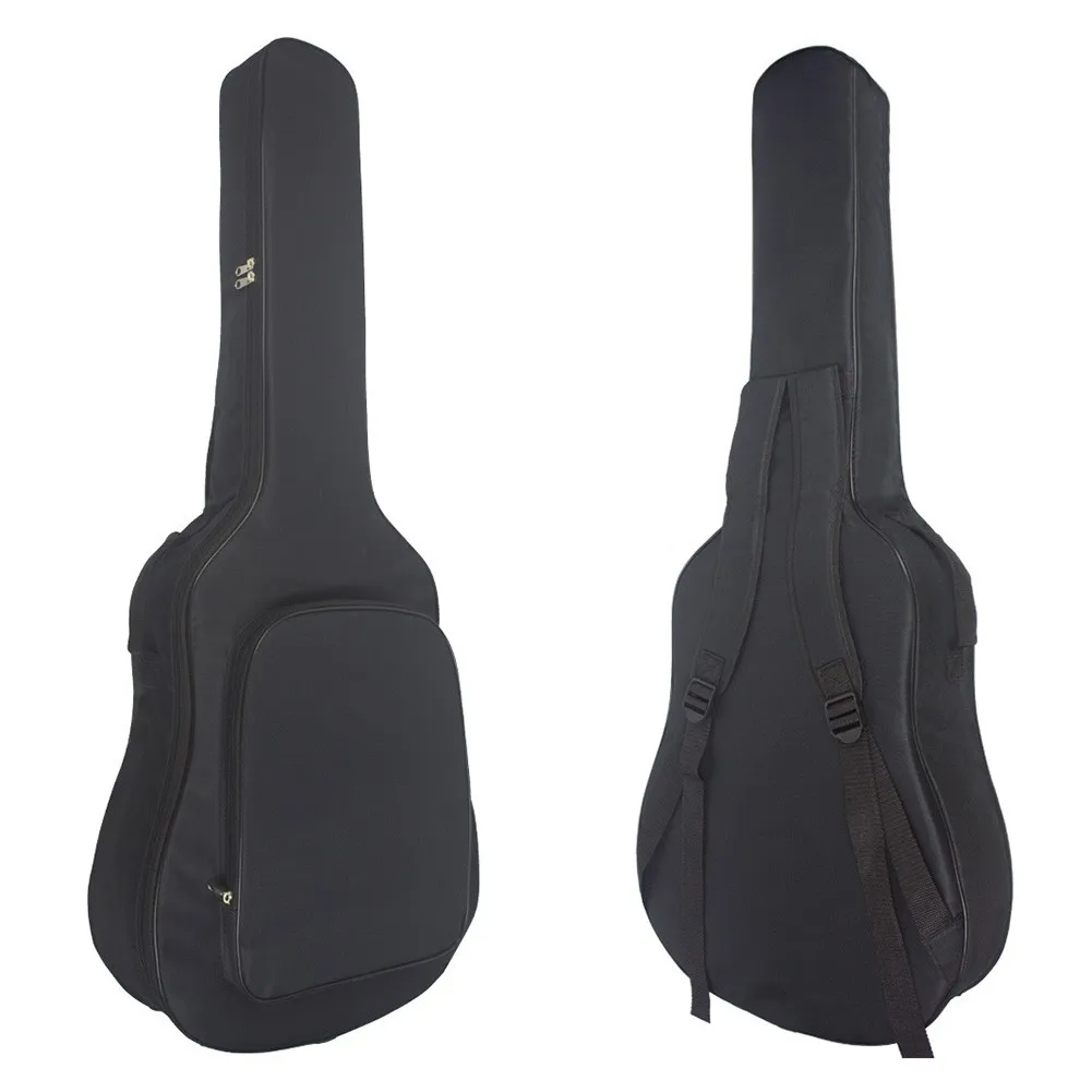 

Full Size Padded Waterproof Classical Acoustic Guitar Back Bag Carry Case Holder For To 40in/41in Standard Size Acoustic Guitar