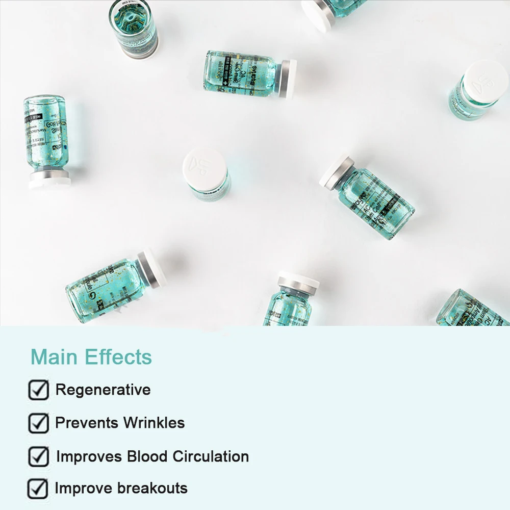 Фото Набор Stayve 8 мл: BB-крем, сияющая ампульная сыворотка-бустер для кожи, восстанавливающая, от прыщей, отбеливающая, увлажняющая, для ухода за кожей лица №4