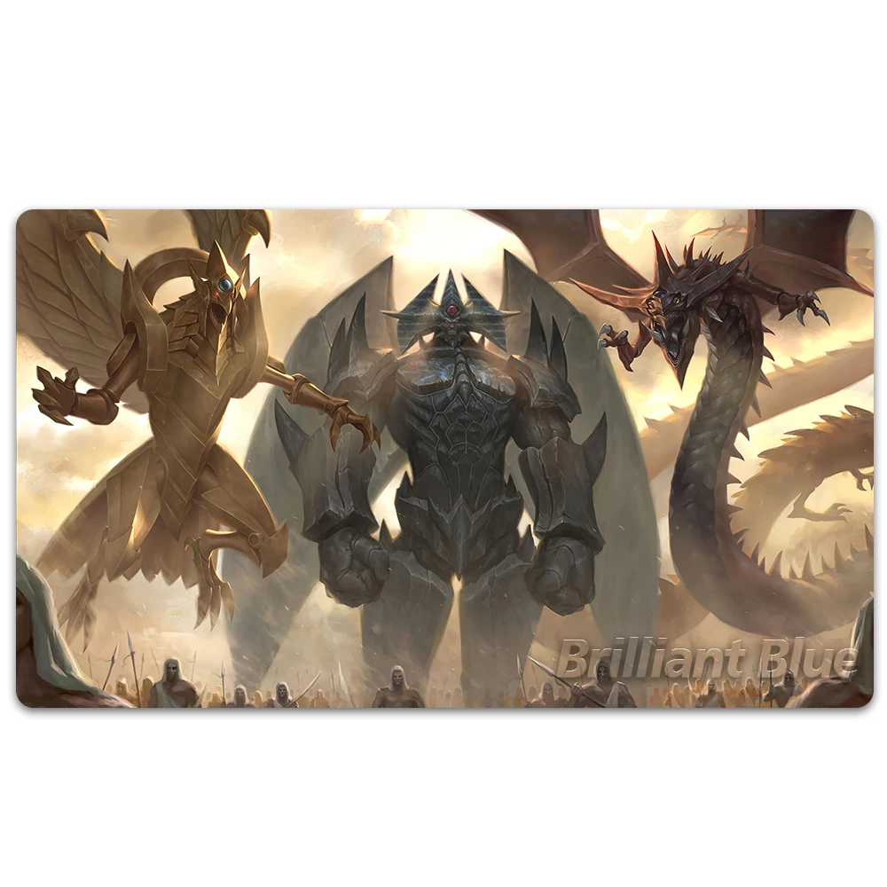 

YuGiOh Mat Yu-Gi-Oh, Three Phantom Gods TCG Pad Paymat YGO Mat MTG KMC TCG OGC CCG Mat-152