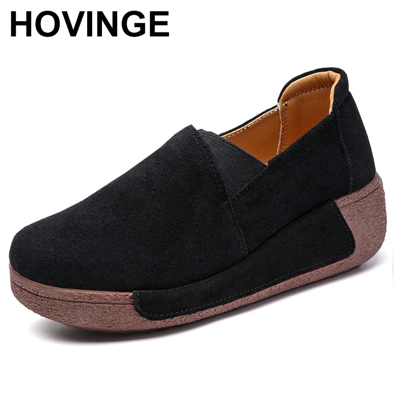 

Fashion Women's Retro Style Commuter Boat Flat Daily Outsole Moccasin Walking Loafer Thick Soled Rocking Shoes