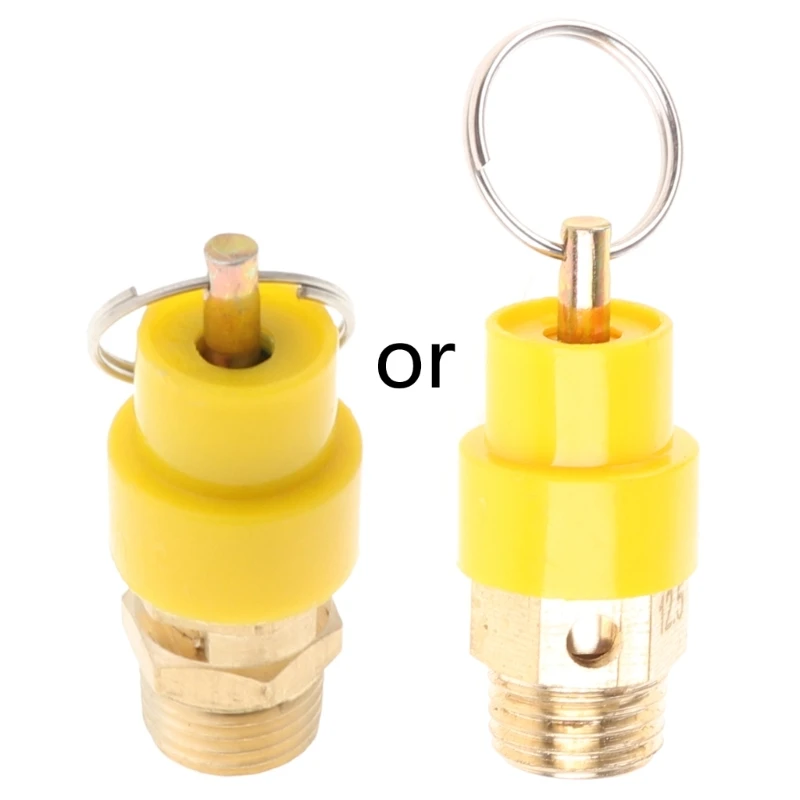 

1/4'' 12KG BSP Air Compressor Safety Release Valve Pressure Relief Regulator 1PC