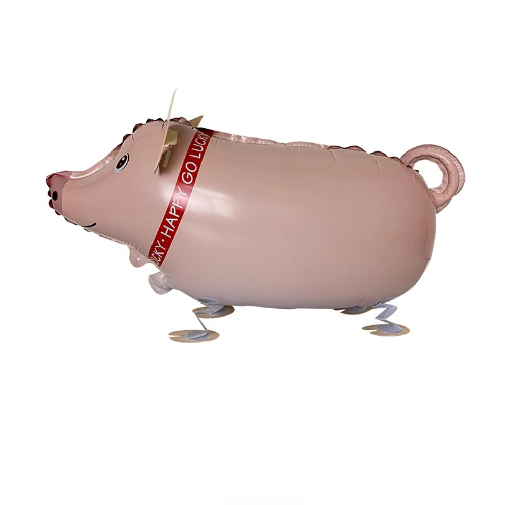 

2023 New Children's Day Walking Balloon Creative Cartoon Animal Balloon Popular Pig Toy Walking Balloon