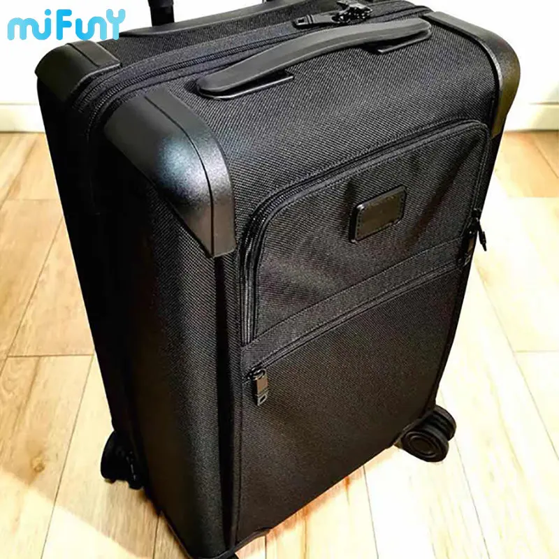 Mifuny High Quality Ballistic Nylon Rolling Luggage Spinner Extensible Famous Brand Wheels Men Women Trolley Password Suitcase