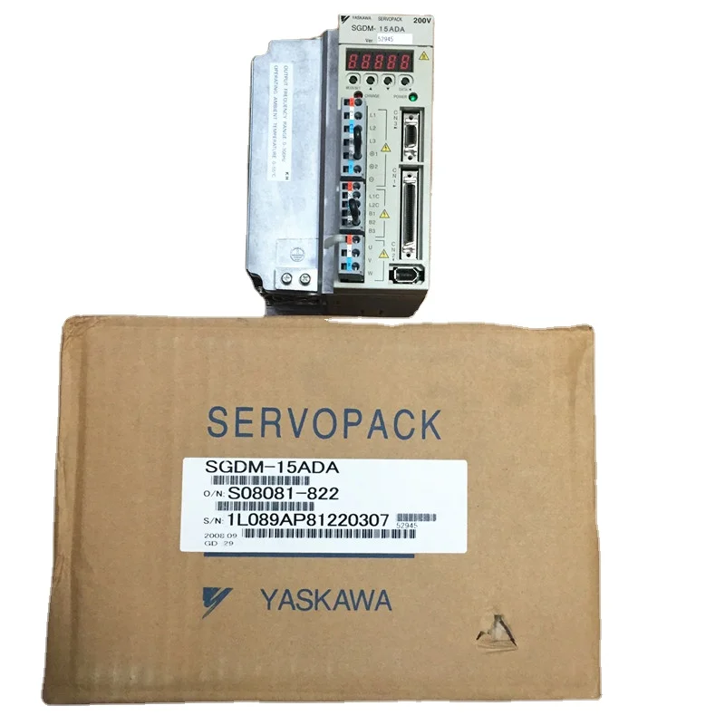 

BRAND NEW ORIGINAL YASKAWA SERVO DRIVE SERVOPACK SGDM-15ADA