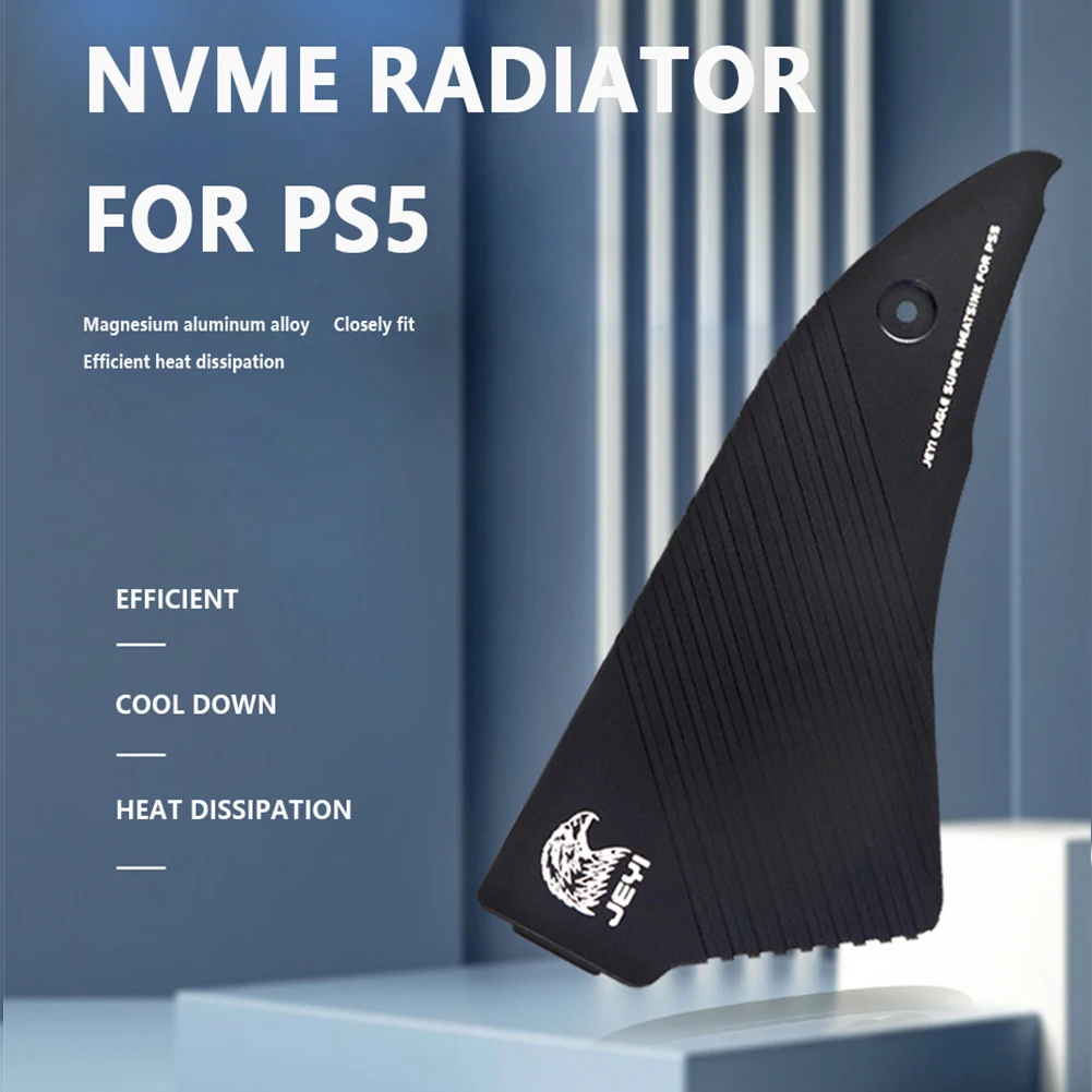 

Магниевый алюминиевый сплав JEYI EAGLE Для PS5 NVME M.2 SSD охладитель игровой консоли комплект радиатора для жесткого диска 69 (L) * 10 (W) * 155 (L) m