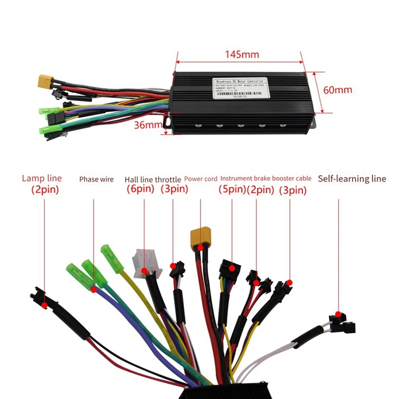 Новый скутер велосипед литий-ионные аксессуары для адаптации мощности цвет