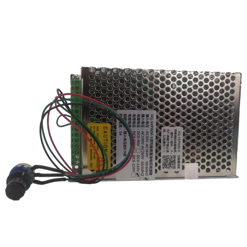 CNC hq-sxpwm-x series pulse width DC motor speed controller input 50/60Hz armature voltage DC0-110V.