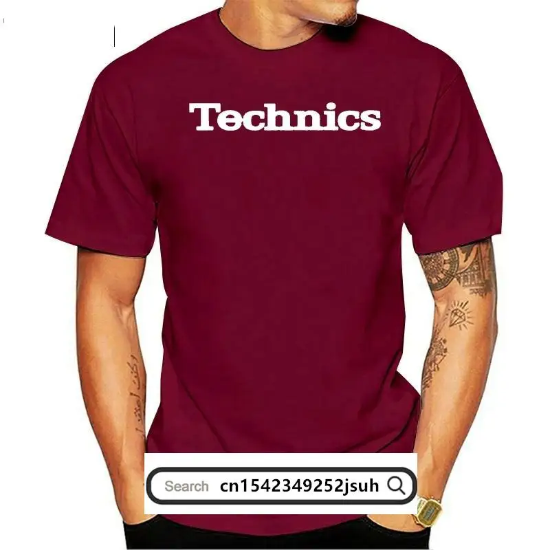 

Technics T Shirt Dj 1200 Turntable Music House Techno Electronic Hip Hop New