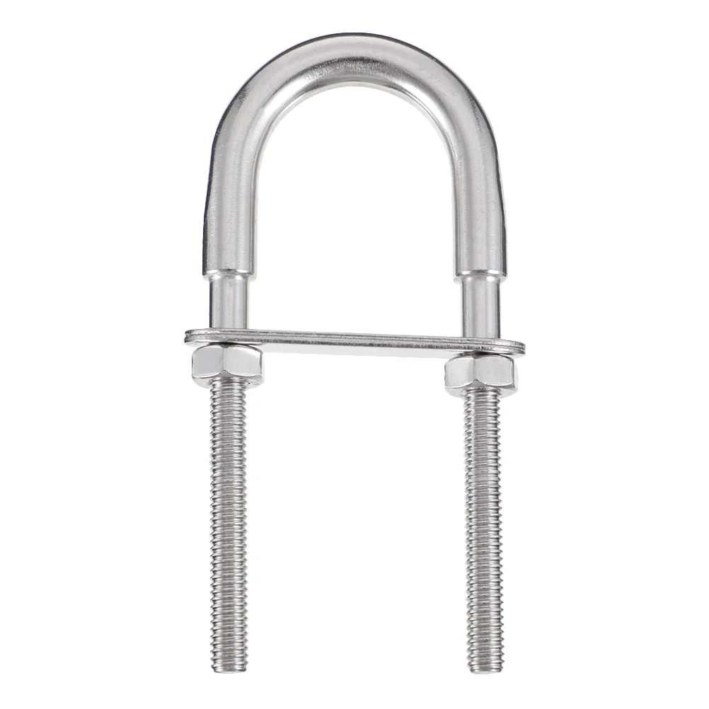 

Stainless U Bolt Nuts Plates U-shaped Screw U-shaped Tube Clamp for Car