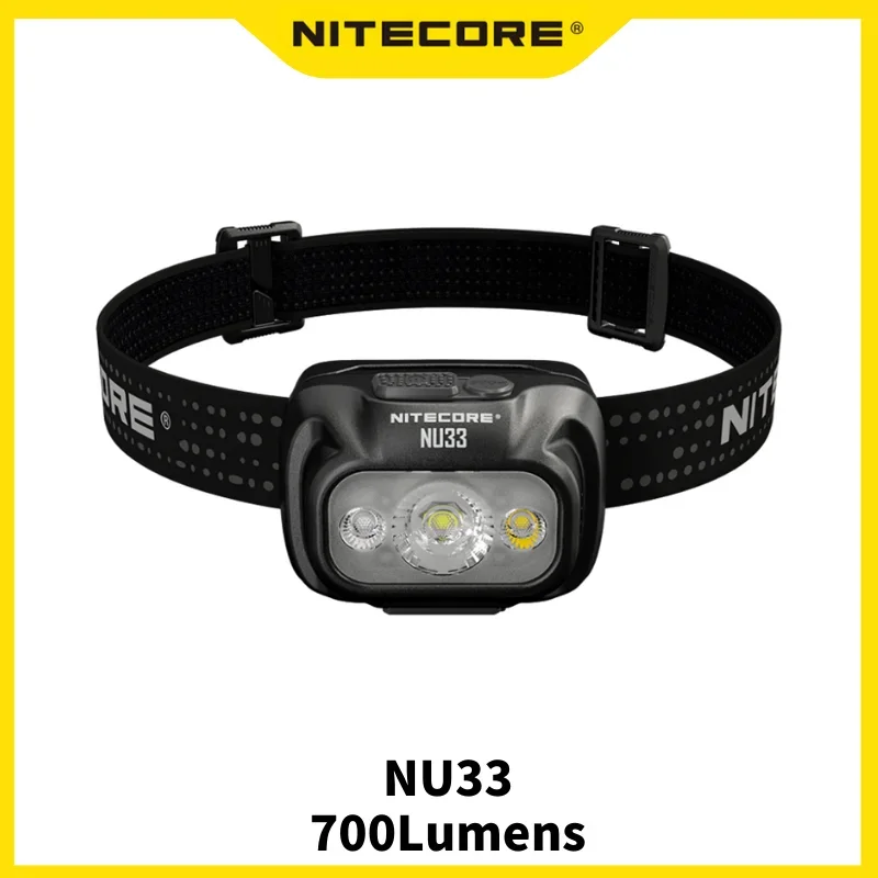 

NITECORE NU33 белый светодиодный налобный фонарь 700 люмен
