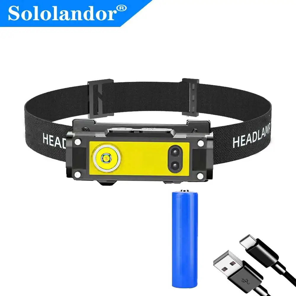 

Sololandor Налобный фонарь W15 USB