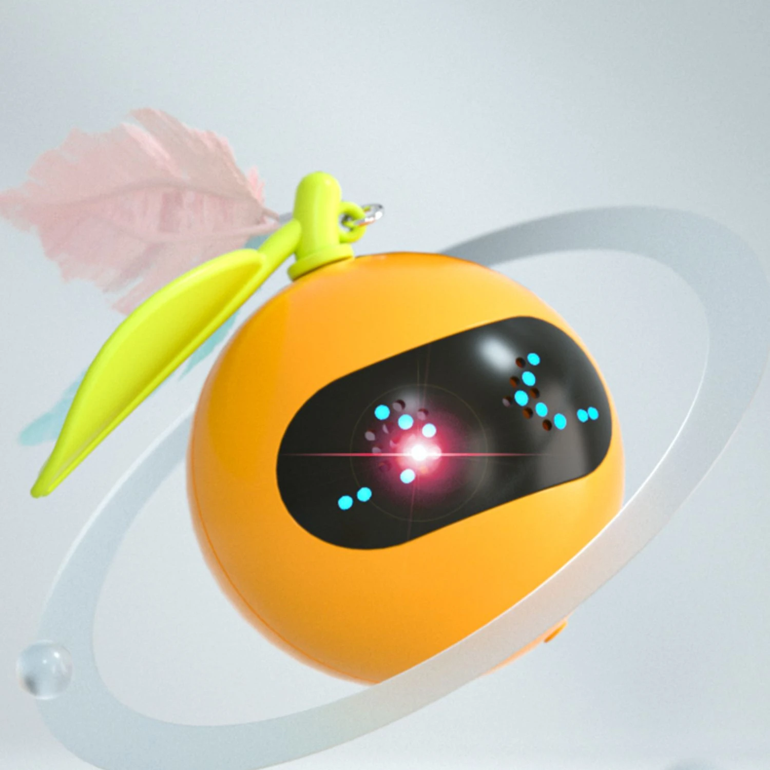 

Cat toy electric self-hi boredom ball tease cat stick feather laser light artifact pet kitten supplies